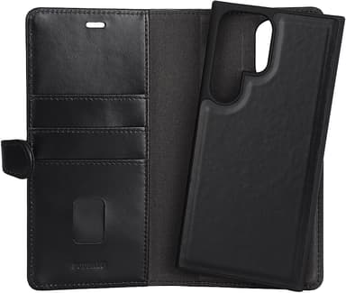 Buffalo Samsung Galaxy S23 Ultra 2-i-1 lommebokdeksel (sort)