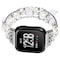 Artificial Agate Watch Band Hvit Fitbit Versa/Versa 2/Versa Lite