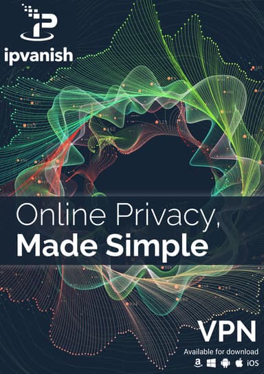 IPVanish - Unlimited devices - 1 year - PC Windows,Mac OSX,Linux,iOS,A
