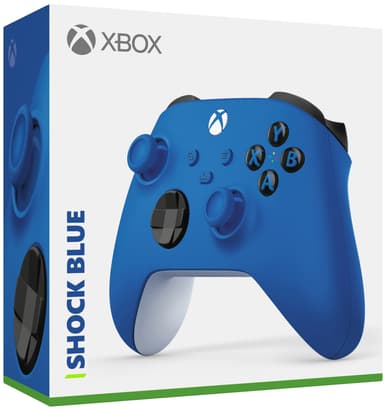 Microsoft Xbox Wireless kontroller (sjokkblå)