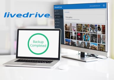 Livedrive Cloud Backup Storage - 2 TB - 2 PCs/MACs + 5 Mobile Devices