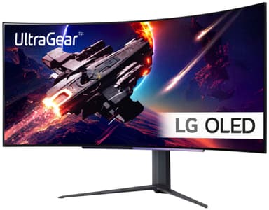 LG UltraGear 45GR95 45" buet OLED gamingskjerm
