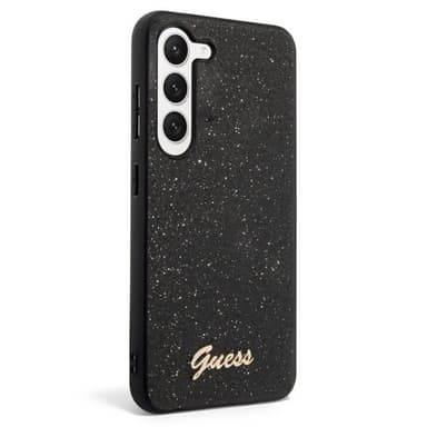 Guess Samsung Galaxy S23 Deksel Fixed Glitter Case Svart