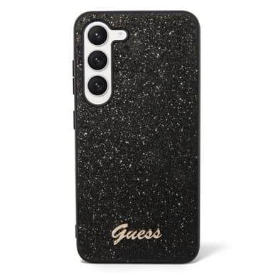 Guess Samsung Galaxy S23 Deksel Fixed Glitter Case Svart