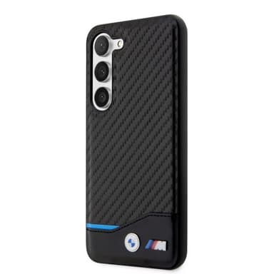 BMW Samsung Galaxy S23 Plus Deksel Carbon & Stripe Svart