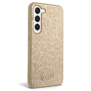 Guess Samsung Galaxy S23 Deksel Fixed Glitter Case Gull