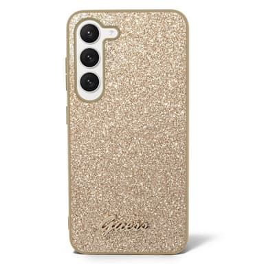 Guess Samsung Galaxy S23 Deksel Fixed Glitter Case Gull