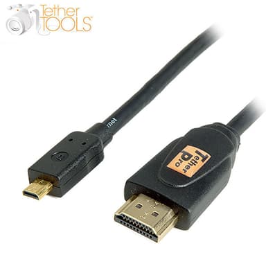TetherPro Micro HDMI D til HDMI A 4.6 m