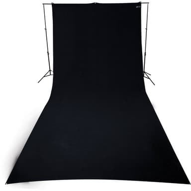 Westcott 9 x 20 Sort Stoff Bakgrunn