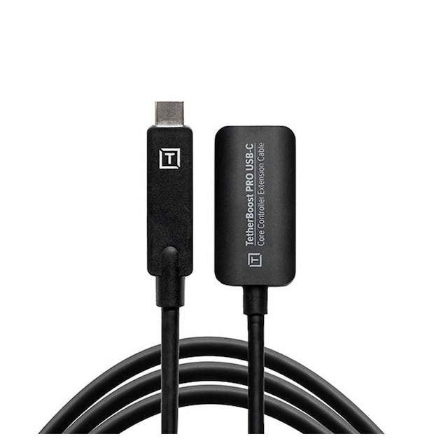 TetherBoost Pro USB-C Extension Cable Bl