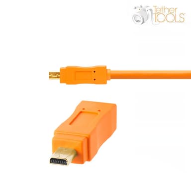 TetherPro USB 2.0 A Male til Mini-B 8Pin