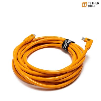 TetherPro USB-C til USB-C 4,6m Angled