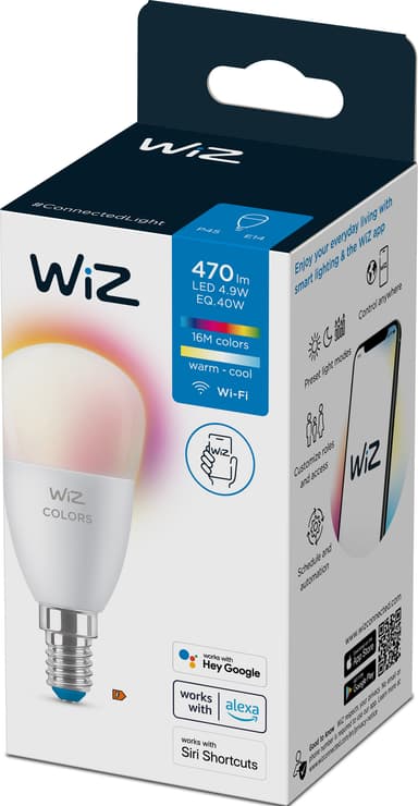 WiZ lyspære 40W E14 929003499701