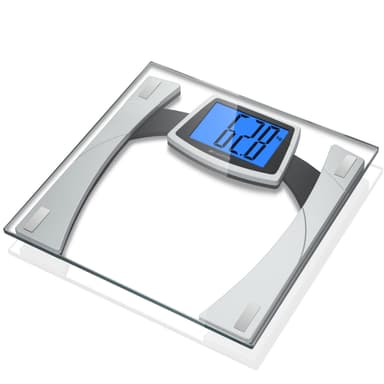 Champion Personvekt XL Display Glass PV210 Sølv/Sort