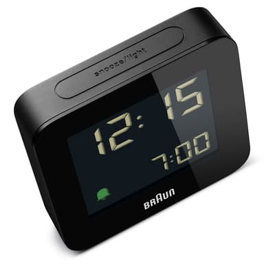 Braun digital vekkerklokke sort BC09B