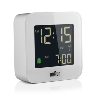Braun digital vekkerklokke radiostyrt BC08W-DCF