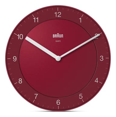 Braun veggur rødt 20cm diameter BC06W