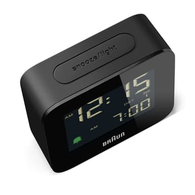 Braun digital vekkerklokke radiostyrt BC08B-DCF