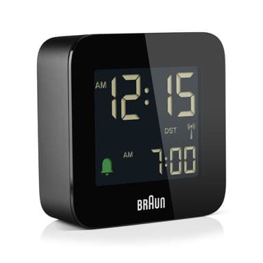 Braun digital vekkerklokke radiostyrt BC08B-DCF