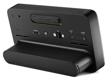 Braun digital vekkerklokke radiostyrt sort temperatur/dato BC10B-DCF