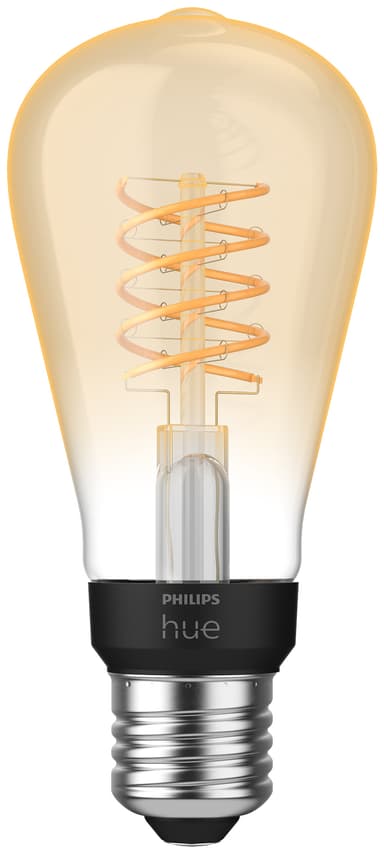 Philips Hue W lyspære 7,2W Filament ST64 E27