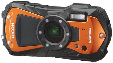 Ricoh kompaktkamera WG-80 (oransje)