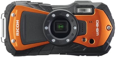 Ricoh kompaktkamera WG-80 (oransje)
