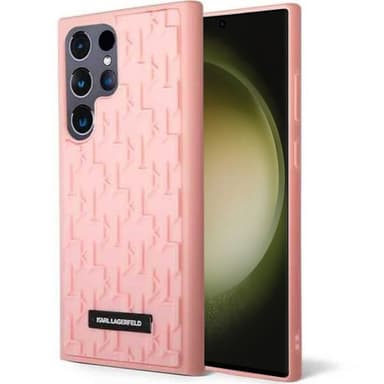 Karl Lagerfeld 3D monogram Samsung Galaxy S23 Ultra - Rosa