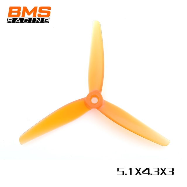 HQ BMS Racing Prop 5.1x4.3x3 Orange
