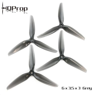 HQ Durable Prop 6X3.5X3 Light Grey (2CW+2CCW)