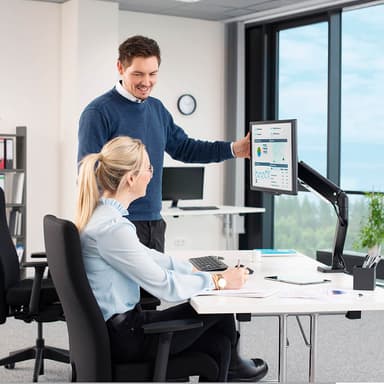 HAMA Monitorfeste Performer For En Monitor Dynamisk Svart