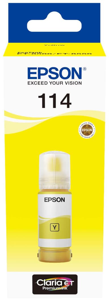 Epson 114 EcoTank blekkflaske Gul