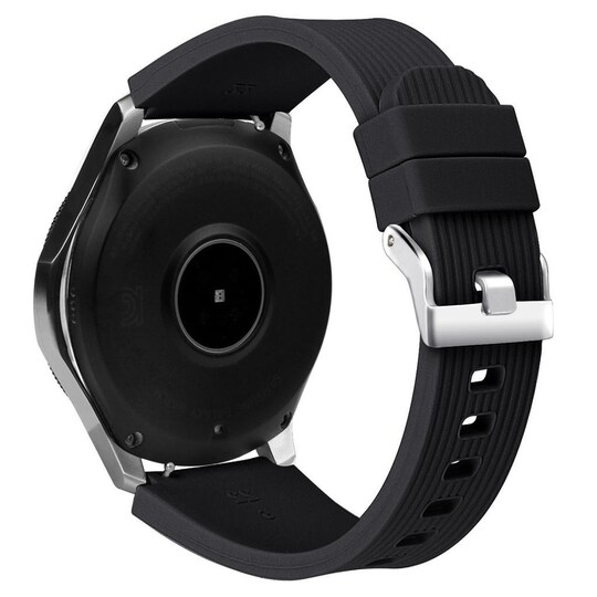 Reim til Samsung Galaxy Watch 46 mm silikon svart L