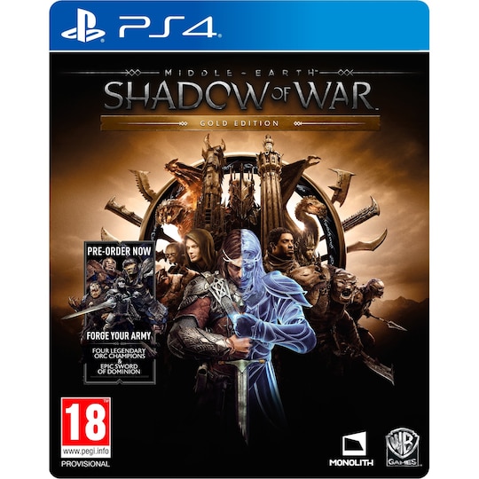 Middle-Earth: Shadow of War Gold Edition (PS4)