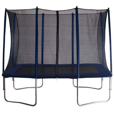 React Rektangulær Trampoline 163X216cm Med Sikkerhetsnett