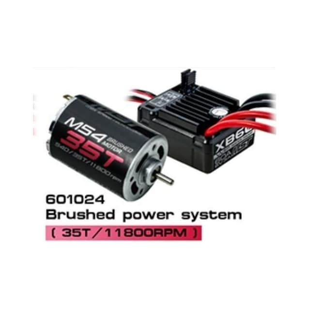 MST-601024 M54-35T Brushed power system