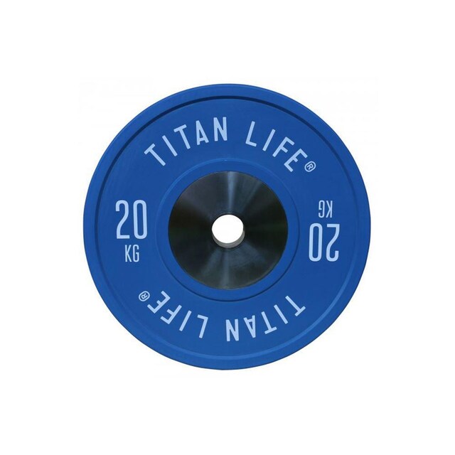 Titan Life PRO Titan Elite Bumper Plates 50 mm 20 kg