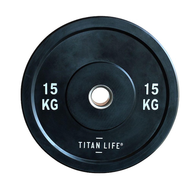 Titan Life PRO TITAN LIFE Rubber Bumper Plate 50 mm 15 kg