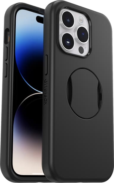 Otterbox OtterGrip Symmetry MagSafe iPhone 14 Pro deksel (sort)
