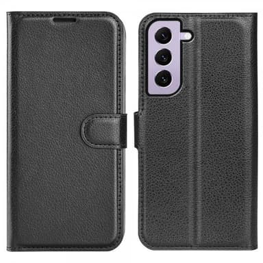 Nordic Covers Samsung Galaxy S23 Etui Litchi Raven Black