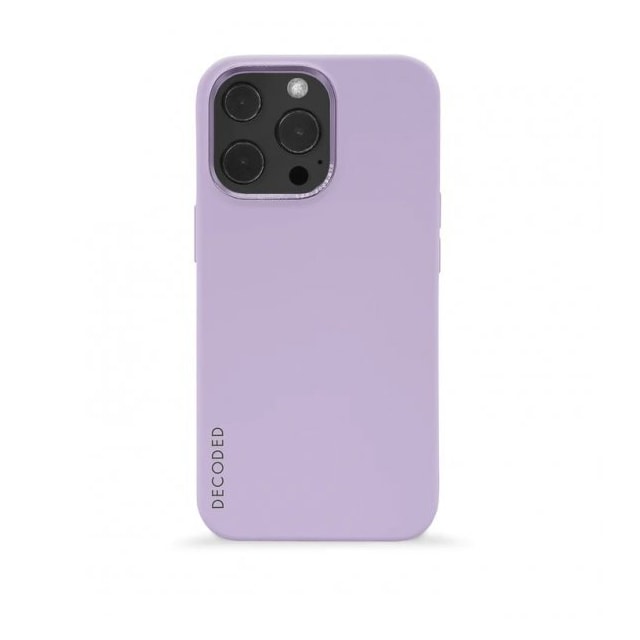 Decoded iPhone 13 Pro Deksel Silicone Backcover Lavendel