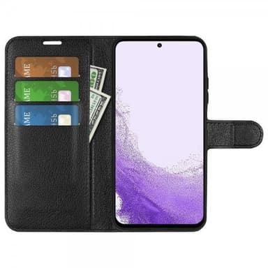Nordic Covers Samsung Galaxy S23 Etui Litchi Raven Black