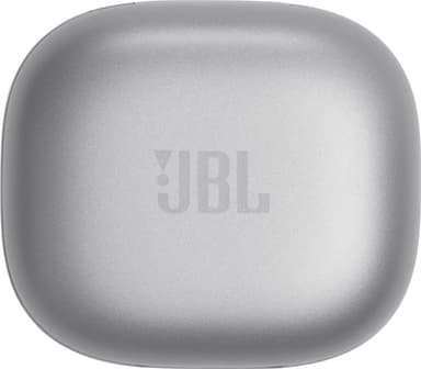JBL Live Flex helt trådløse in-ear hodetelefoner (sølv)