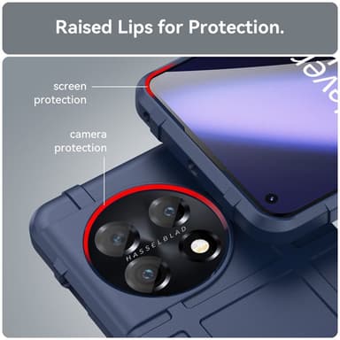 Rugged Shield Must OnePlus 11 - Blå