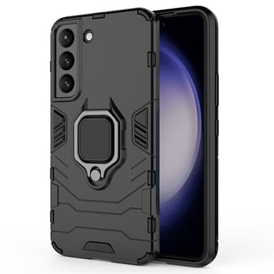 Hybrid Ring Case Samsung Galaxy S23 Plus - Svart