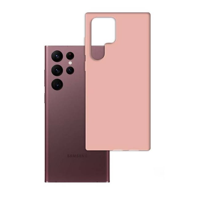 3mk matte case Samsung Galaxy S23 Ultra - Rosa