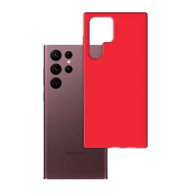 3mk matte case Samsung Galaxy S23 Ultra - Rød