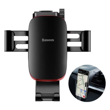 BASEUS Gravity Metal Age ABS Bilholder - Sort