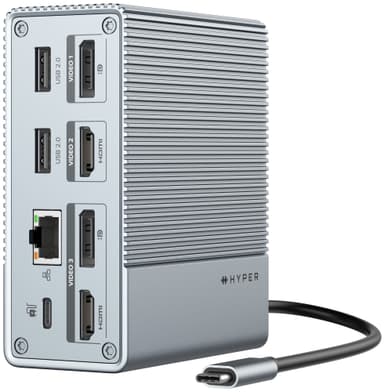 Hyper HyperDrive GEN2 12-i-1 USB-C dockingstasjon