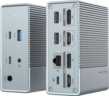Hyper HyperDrive GEN2 12-i-1 USB-C dockingstasjon